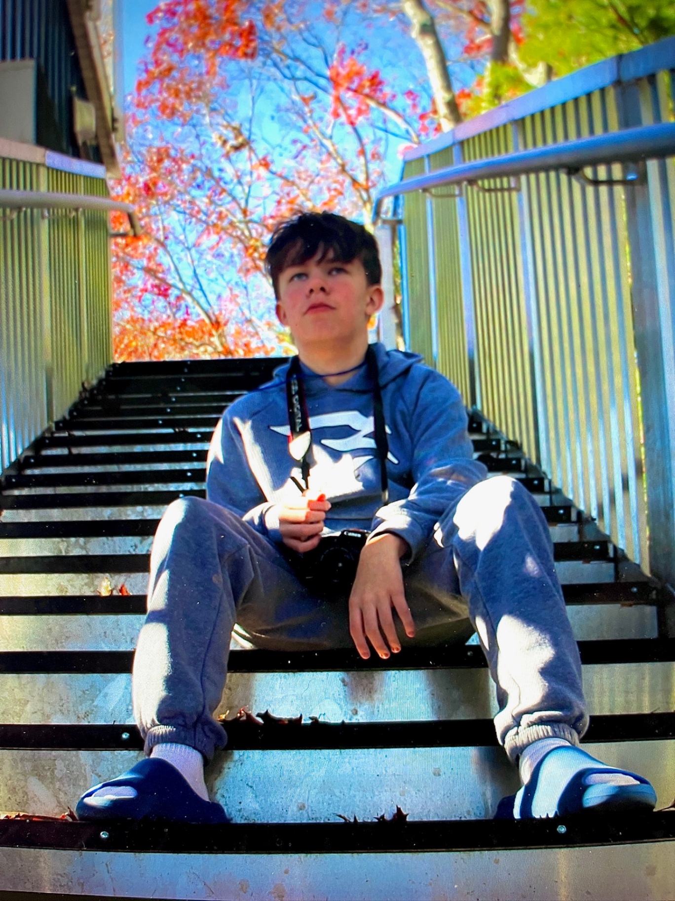Portrait of the founder, a high school sophomore web developer